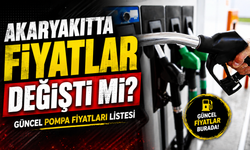 Akaryakıtta Fiyatlar Değişti mi? Güncel Pompa Fiyatları Listesi