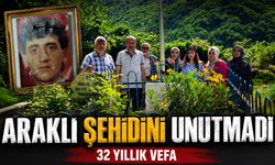 Şehit Rüstem Helvacı Şehadetinin 32. Yılında Araklı’da Dualarla Anıldı