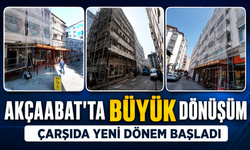 Akçaabat Çarşı Bölgesi İçin Beklenen Dönüşüm Resmen Başladı