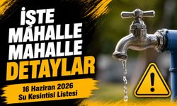 Trabzon'da o ilçe için kritik saatler: Musluklar akmayacak