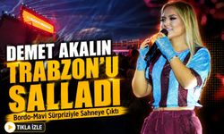 Trabzon Kültür Yolu Festivali’nde Demet Akalın Rüzgârı Esti; Bordo-Mavi Sürpriziyle Sahneye Çıktı