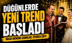 Nikah Memuru Sandılar, Oyuncu Çıktı: Düğünlerde Yeni Trend Başladı