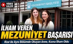 Üçüncü Üniversite Diplomasını Bölüm Birinciliğiyle Alan Fatma Meral Kızına Örnek Oldu