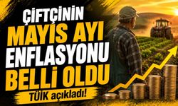 TÜİK Son Dakika Açıkladı! Çiftçinin Mayıs Ayı Enflasyonu Belli Oldu