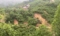 Giresun'da heyelan nedeniyle 22 ev tedbir amacıyla boşaltıldı