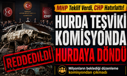 Hurda Teşvikinde Geliyor Mu? MHP Teklif Verdi, CHP Gündeme Taşıdı, İşte Sonuç...