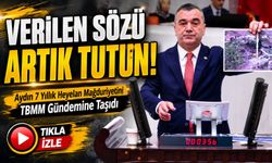 Yavuz Aydın Arsin’deki 7 Yıllık Heyelan Mağduriyetini TBMM Gündemine Taşıdı; "Arsin’de Verilen Sözü Artık Tutun"