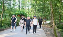 Bakanlar Sabah Sporunu Doğayla İç İçe Yaptı