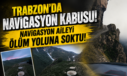 Navigasyon Aileyi Ölüm Yoluna Soktu! Uzungöl Dönüşü Korku Dolu Anlar