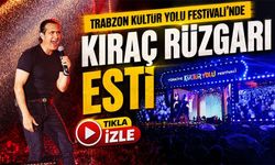 Trabzon Kültür Yolu Festivali’nde Kıraç Coşkusu! Yağmura Rağmen Binlerce Kişi Alanı Doldurdu