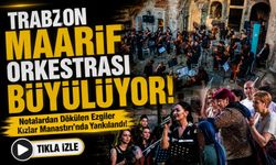 Trabzon Maarif Orkestrası Büyülüyor! Notalardan Dökülen Ezgiler Kızlar Manastırı’nda Yankılandı!