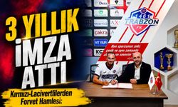 KCT 1461 Trabzon İlk Transferini Yaptı: Gurbetçi Forvet 3 Yıllık İmza Attı