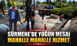 Sürmene Belediyesi İlçe Genelinde Yol, Altyapı Ve Çevre Çalışmalarını Hızlandırdı