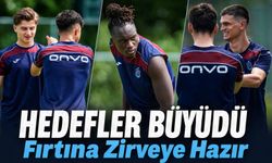 Trabzonspor Yeni Sezonda Hedef Büyüttü