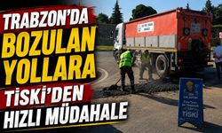 Trabzon’da Altyapı Çalışmaları Sonrası Bozulan Yollara TİSKİ’den Hızlı Müdahale