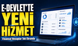 e-Devlet’te Yeni Hizmet: Finansal Hesaplar Tek Ekranda