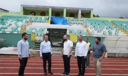 Sürmene İlçe Stadı Modernizasyon Çalışmalarıyla Yenileniyor