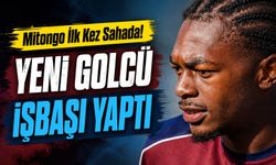 Trabzonspor'un Yeni Transferi Rene Mitongo İlk Antrenmanına Çıktı! İşte İlk Görüntüler