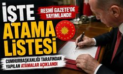 Cumhurbaşkanlığı Atamaları Resmi Gazete’de Yayımlandı; Trabzon’a İki Önemli Atama