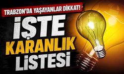 Trabzon Elektrik Kesintisi Listesi: Akçaabat, Ortahisar ve 4 İlçe Etkilenecek