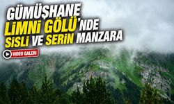 Gümüşhane Limni Gölü’nde Yaz Ortasında Sisli ve Serin Manzara