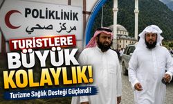 Uzungöl'de Turistleri Sevindiren Hizmet! Haftanın 7 Günü Sağlık Desteği Başladı