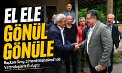 Başkan Genç Simenli Mahallesi’nde Vatandaşlarla Buluştu; “El Ele, Gönül Gönüle”