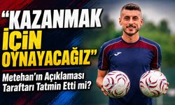 Trabzonspor'un Yeni Transferi Mimaroğlu’ndan tempolu oyun sözü; "Kazanmak İçin Oynayacağız"
