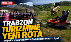 Doğu Karadeniz’in En Uzun Dağ Kızağı Yomra’da Açıldı