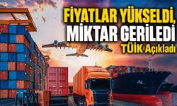 TÜİK Açıkladı: İhracatta Fiyatlar Yükseldi, Miktar Sert Geriledi