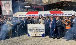 Artvin'de 'Ardanuç Giriş Yolu' projesinin temel atma töreni yapıldı