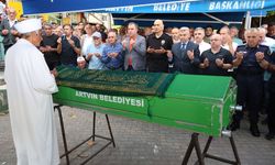 Artvinspor Kulübü Başkanı Yıldırım'ın babası toprağa verildi