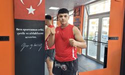 Samsunlu milli sporcu Taha Çiçek'in hedefi muaythaide dünya şampiyonluğu
