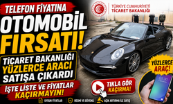 Ticaret Bakanlığı Yüzlerce Aracı E-ihaleyle Satışa Çıkardı: Telefon Parasına Araba!