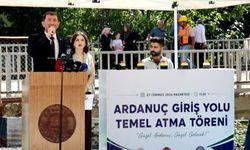Ardanuç Giriş Yolu Projesinin Temeli Atıldı