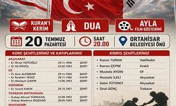 Trabzon’da Kıbrıs ve Kore Şehitleri İçin Anma Programı