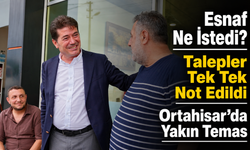 Ahmet Kaya İskenderpaşa Ve Pelitli Esnafını Dinledi: Talepler Tek Tek Not Alındı