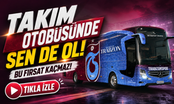 Trabzonspor'dan Taraftarı Duygulandıran Hamle! Takım Otobüsünde Yerinizi Alabilirsiniz