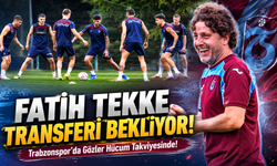 Trabzonspor'da Hücum Transferi İçin Kritik Süreç Başladı: Fatih Tekke İki Takviyeyi Bekliyor