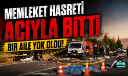 Almanya'dan Kayseri'ye Geliyorlardı! Gurbet Yolunda Aynı Aileden 3 Kişi Hayatını Kaybetti