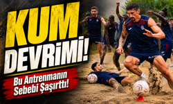 Fatih Tekke'nin Yeni Antrenman Sırrı Ortaya Çıktı! Trabzonspor'da Kum Mesaisi Dikkat Çekti