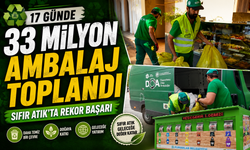 Sıfır Atık'ta Tarihi Başarı! 17 Günde 33 Milyon Ambalaj Geri Kazanıldı