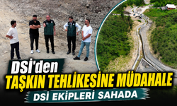 Araklı’da Taşkın Riskine Karşı DSİ Çalışmaları Sürüyor