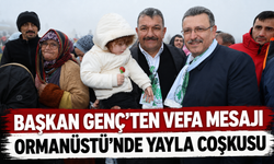 Başkan Genç Ormanüstü Yayla Şenliği’nde Vefa Mesajı Verdi Başkan Ahmet Metin Genç, Ormanüstü Yayla Şenliği’nde doğup büy