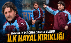 Fatih Tekke'den Hazırlık Maçında Sert Uyarılar! Trabzonspor'da Dikkat Çeken Anlar