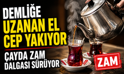 Demliğe Uzanan El Cüzdanları Ateşe Verdi