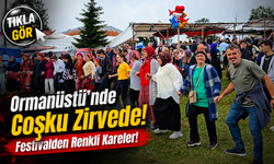Ormanüstü Yaylası'nda Muhteşem Festival! Horon ve Müzik Dolu Gün Büyük İlgi Gördü