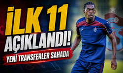 Trabzonspor'un Al Sadd 11'i Belli Oldu! Yeni Transferler İlk Kez Sahnede
