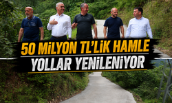 Yomra'da 50 Milyon TL'lik Yol Hamlesi! Beton Çalışmaları Başladı