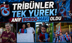 Anif Stadyumu Bordo-Maviye Büründü! Trabzonspor Taraftarından Muhteşem Destek